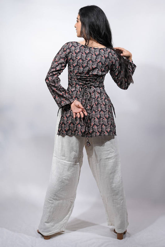 MYRA FULL SLEEVE KURTI